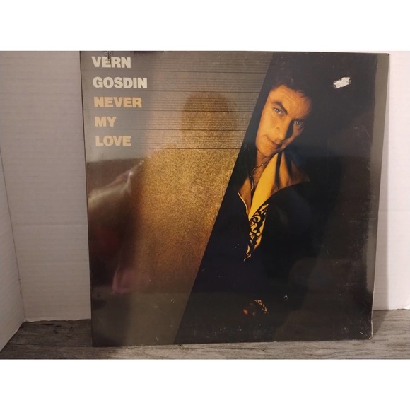 Vern Gosdin Never My Love Vinyl 12" Elektra Records 6E-124 1978 - Picture 2 of 3